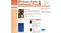 Desktop Screenshot of pambazukapress.org